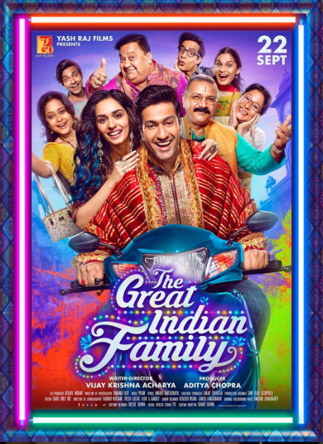 VICKY KAUSHAL, HINDI MOVIES REVIEW, MOVIE REVIEW, THE GREAT INDIAN FAMILY,